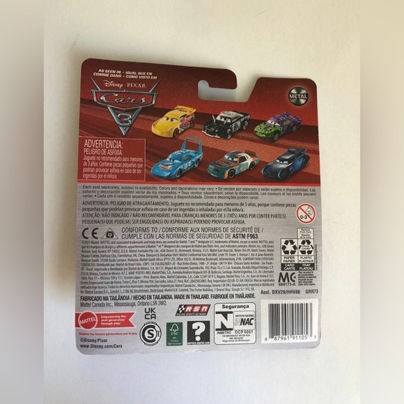 Disney Pixar Cars Die-Cast - Millie - Cars 3 - BRAND NEW!!! - Picture 2 of 3